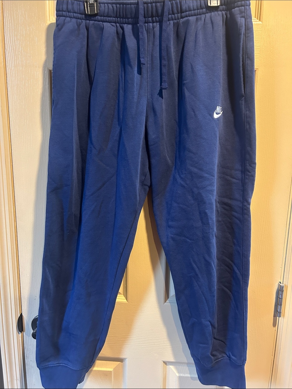 Nike Men’s Navy Blue Fleece Sweatpants size XL